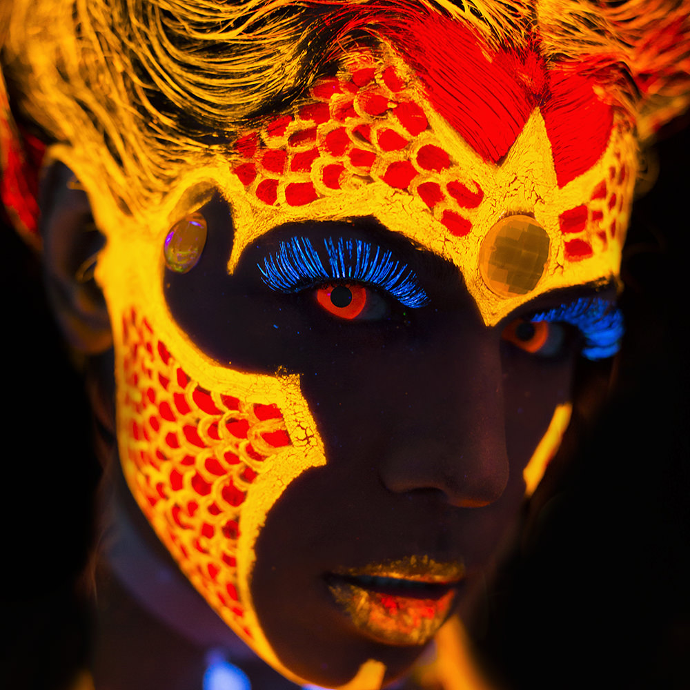 UV Neon Face and Body Paint 12ml