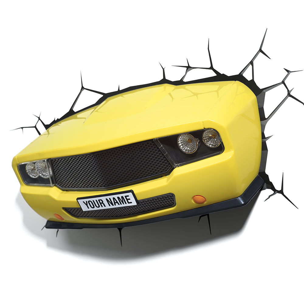 img-3D FX Yellow Muscle Car-0
