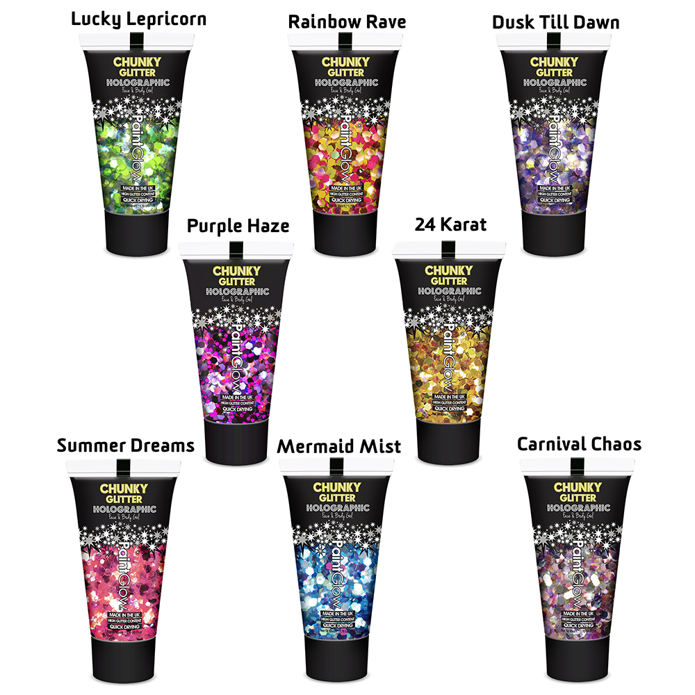 50ml UV Chunky Glitter Gel