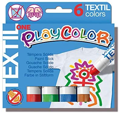 PlayColor Stick Trucco Multicolore – 3 Colori In Uno, Facile Da Applicare E Rimuovere, Ipoallergenico, Senza Profumo