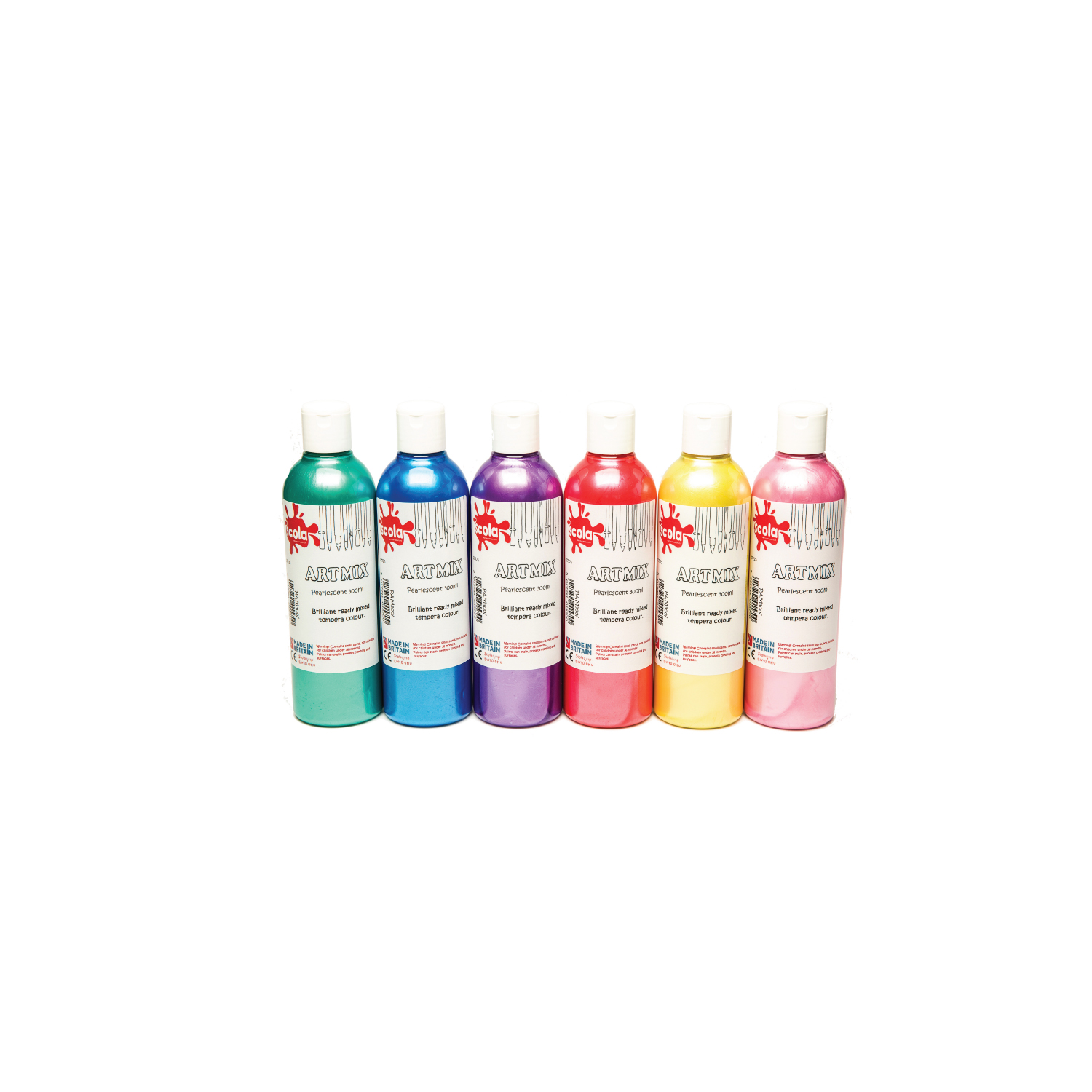Scola Artmix Pearlescent 6 x 300ml-