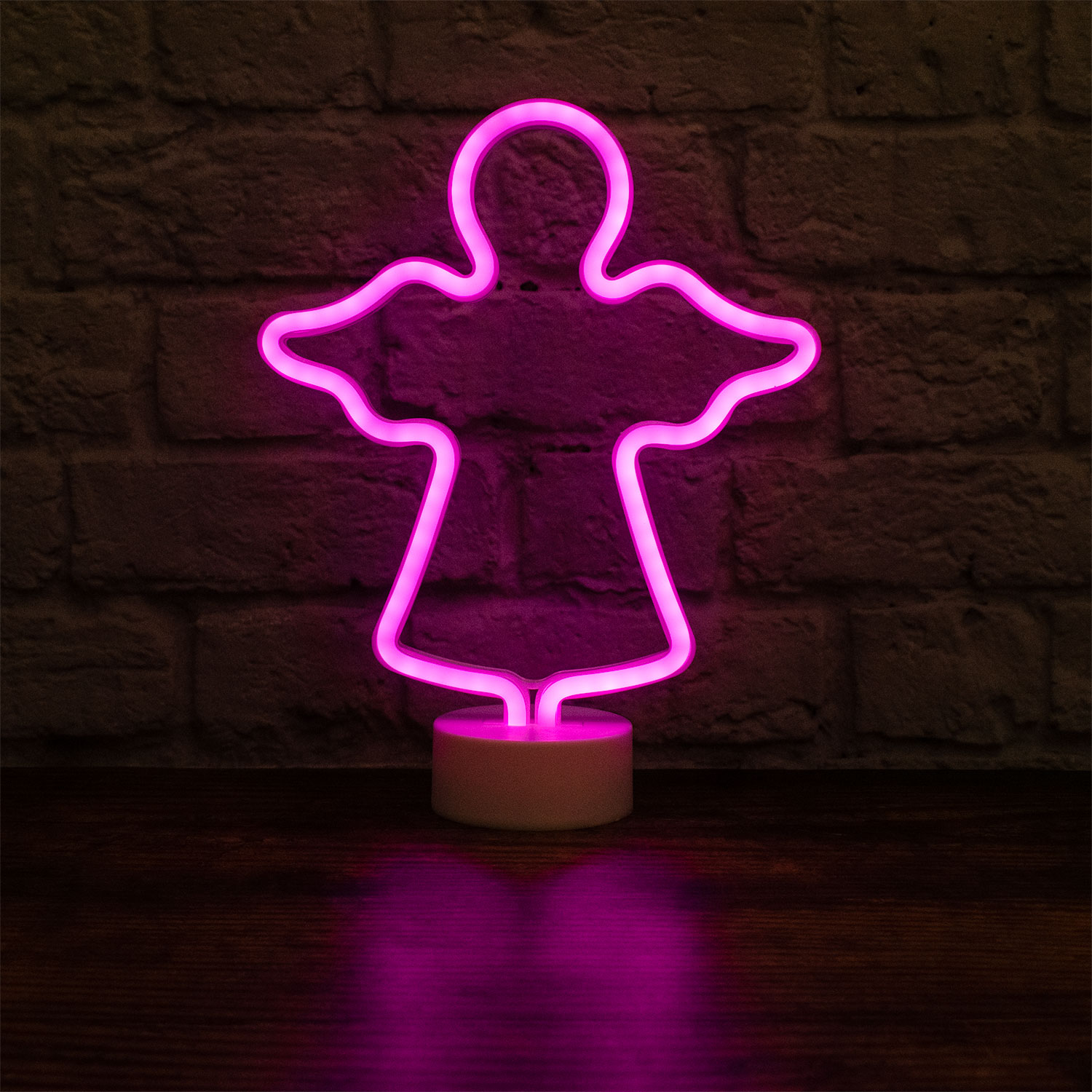 Angel Neon Stand Light-