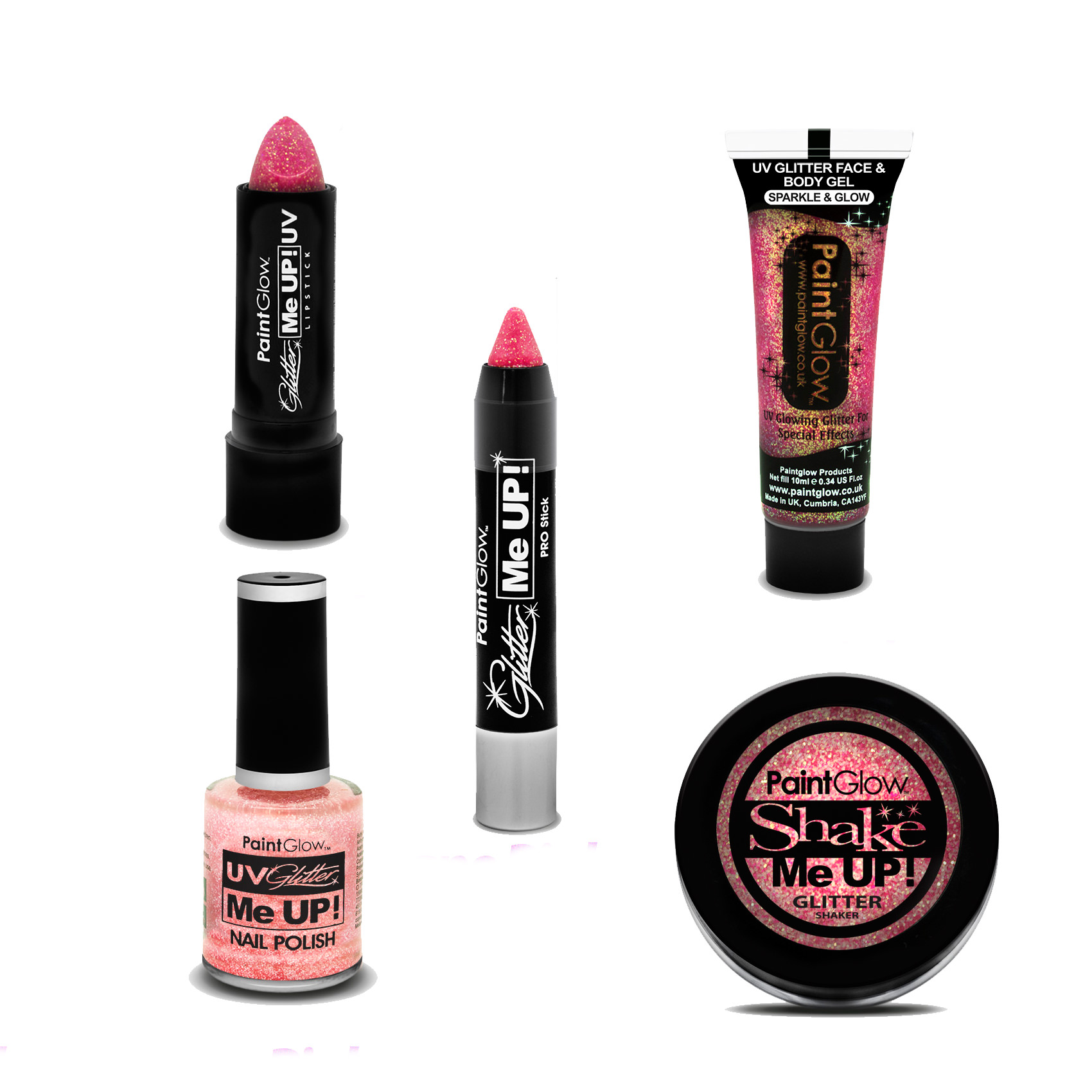 UV Glitter Makeup Kit