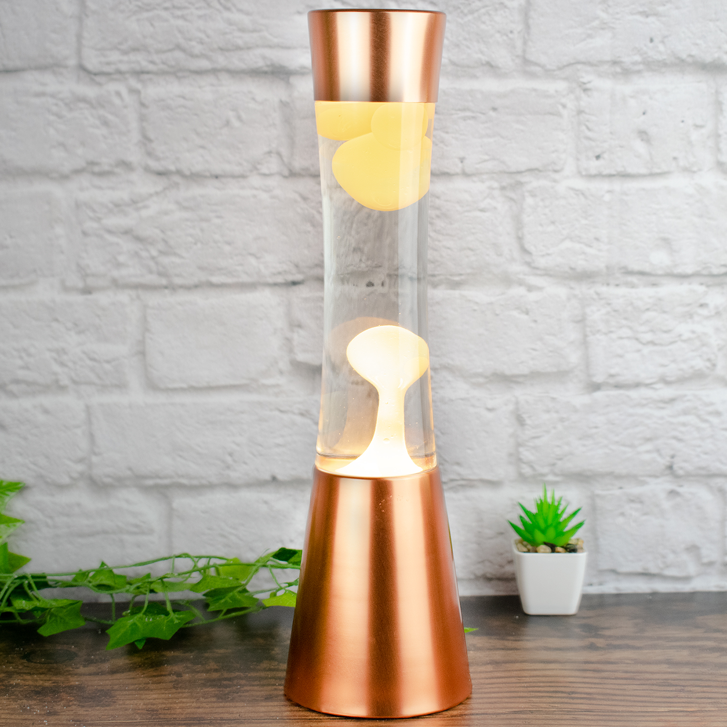 Copper sales lava lamp