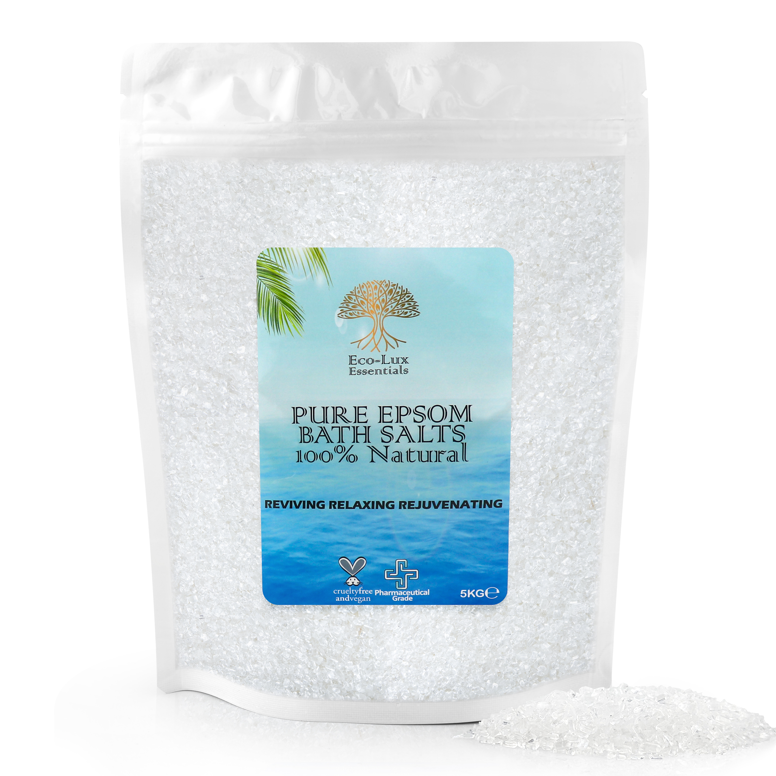 Pure Epsom Bath Salts 5KG