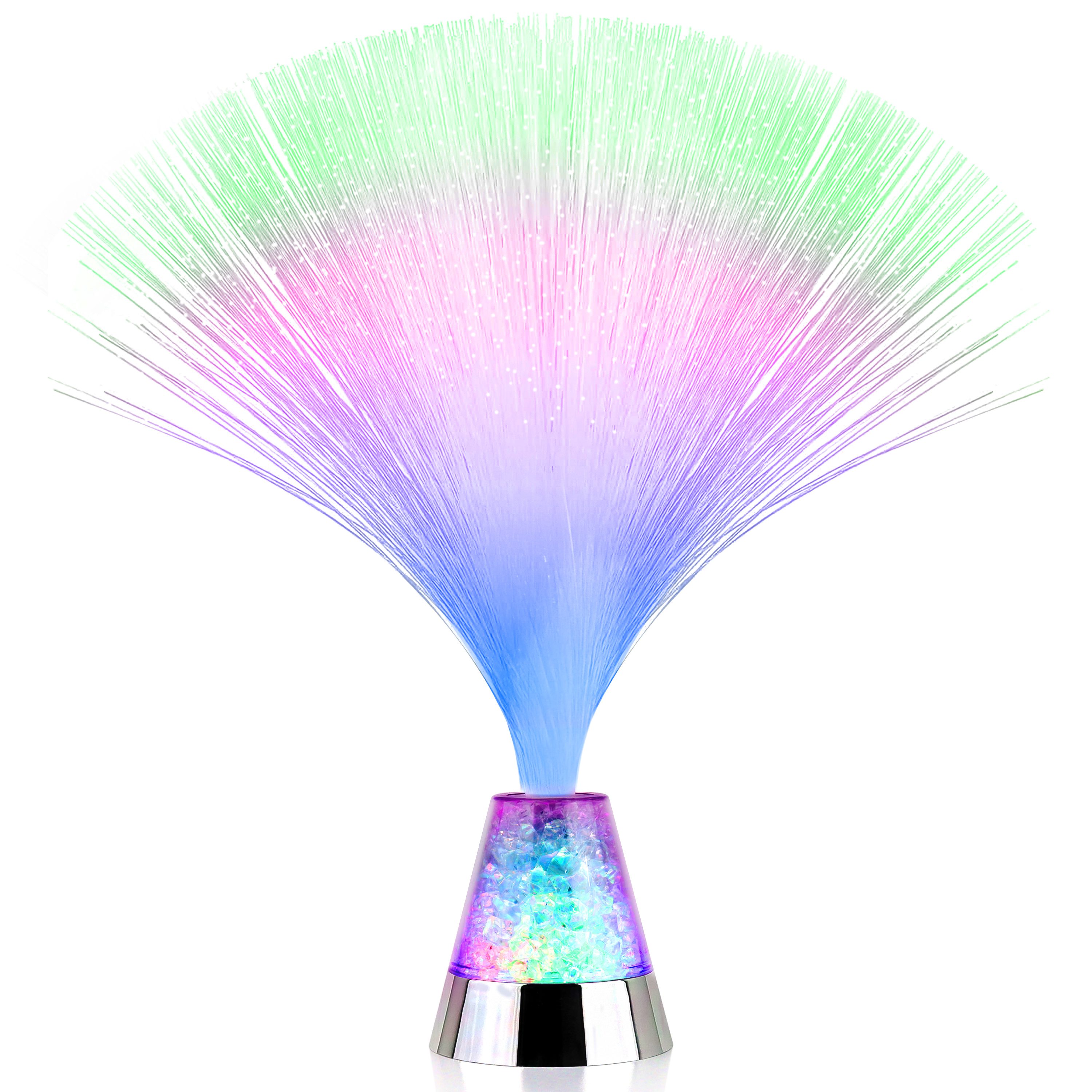 img-Fibre Optic Ice Crystal Lamp-0