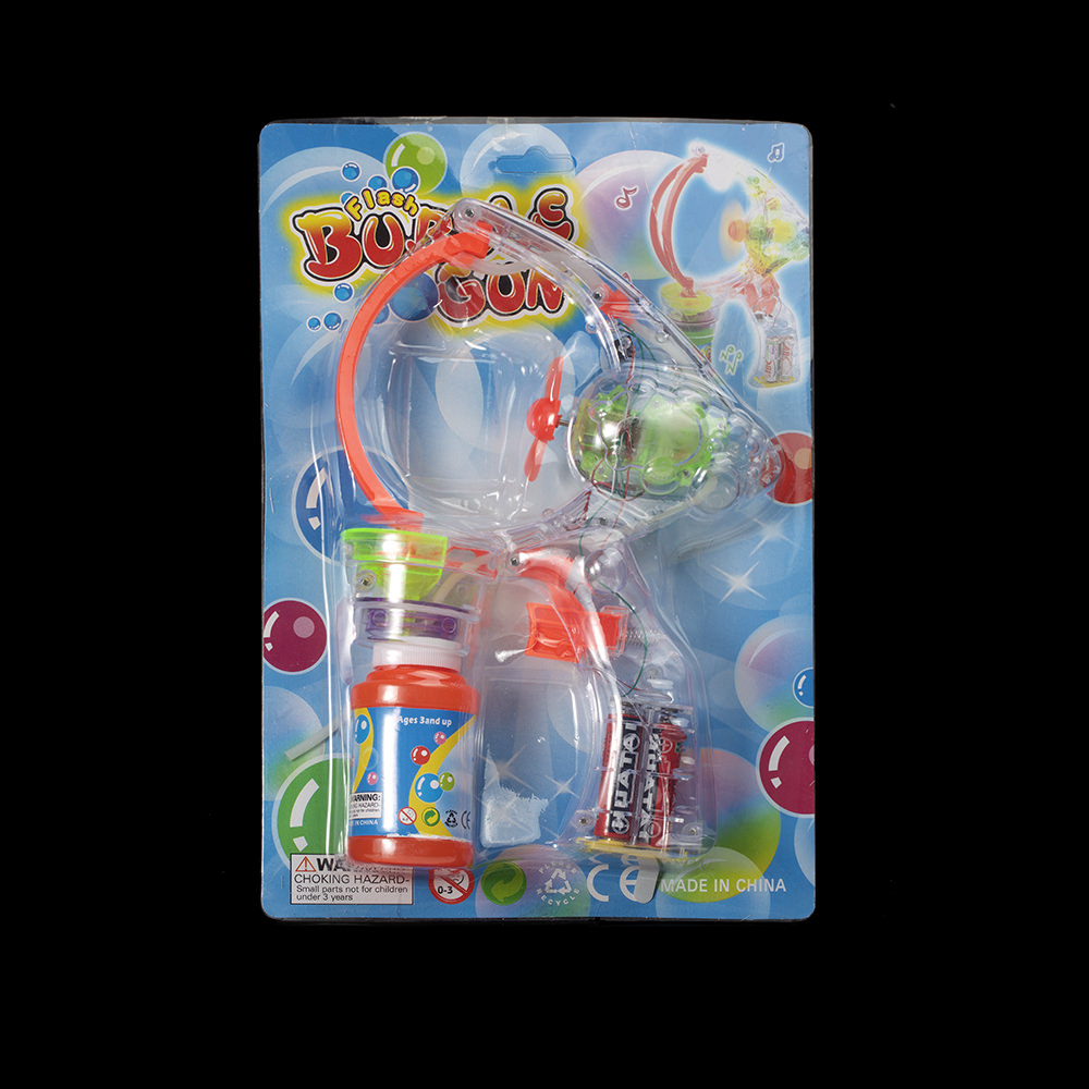 flash bubble gun