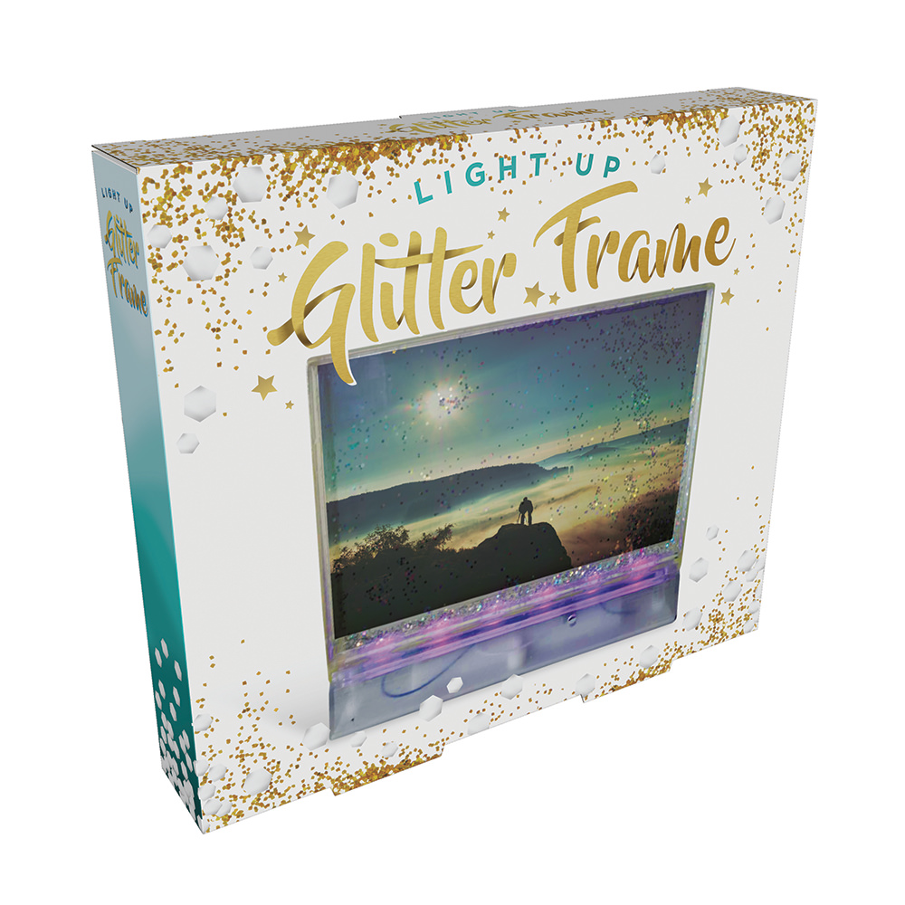Light Up Glitter Frame