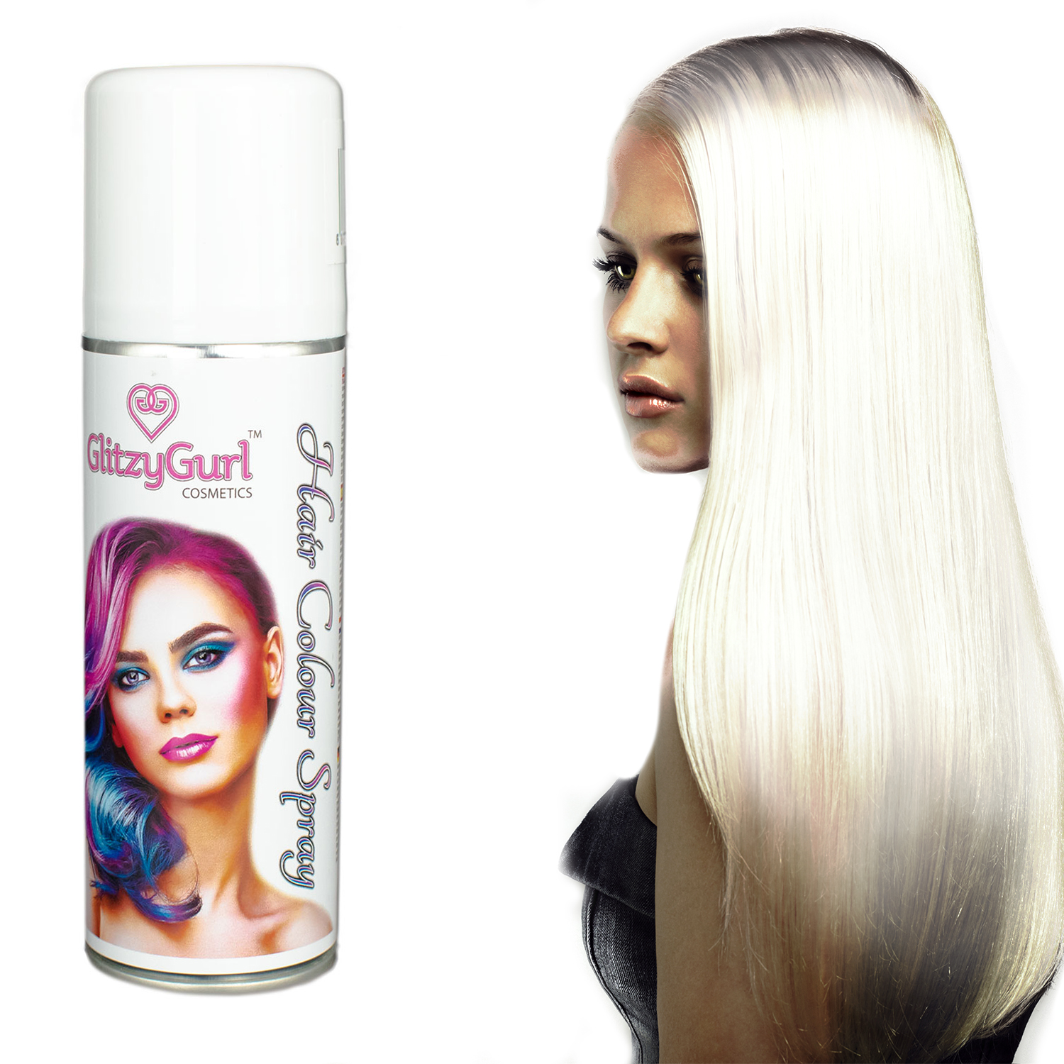 GlitzyGurl Hair Colour Spray