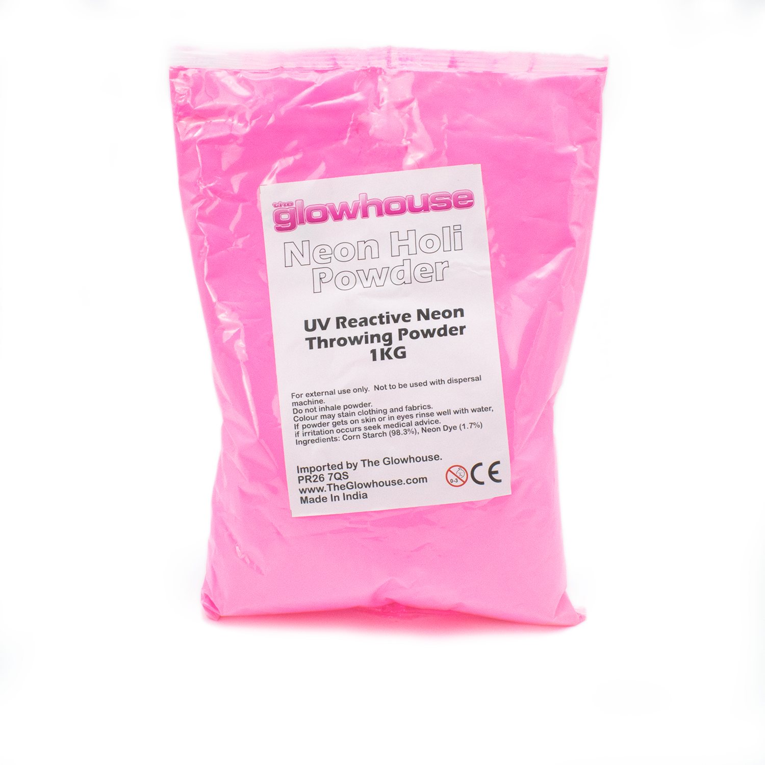 The Glowhouse UV Neon Holi Powder 70g 6 Pack for sale online 