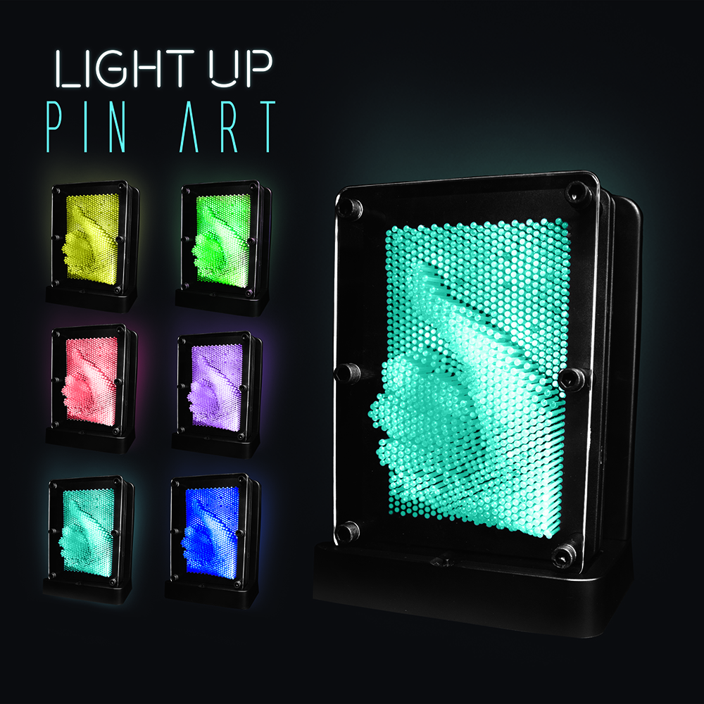 led pin art