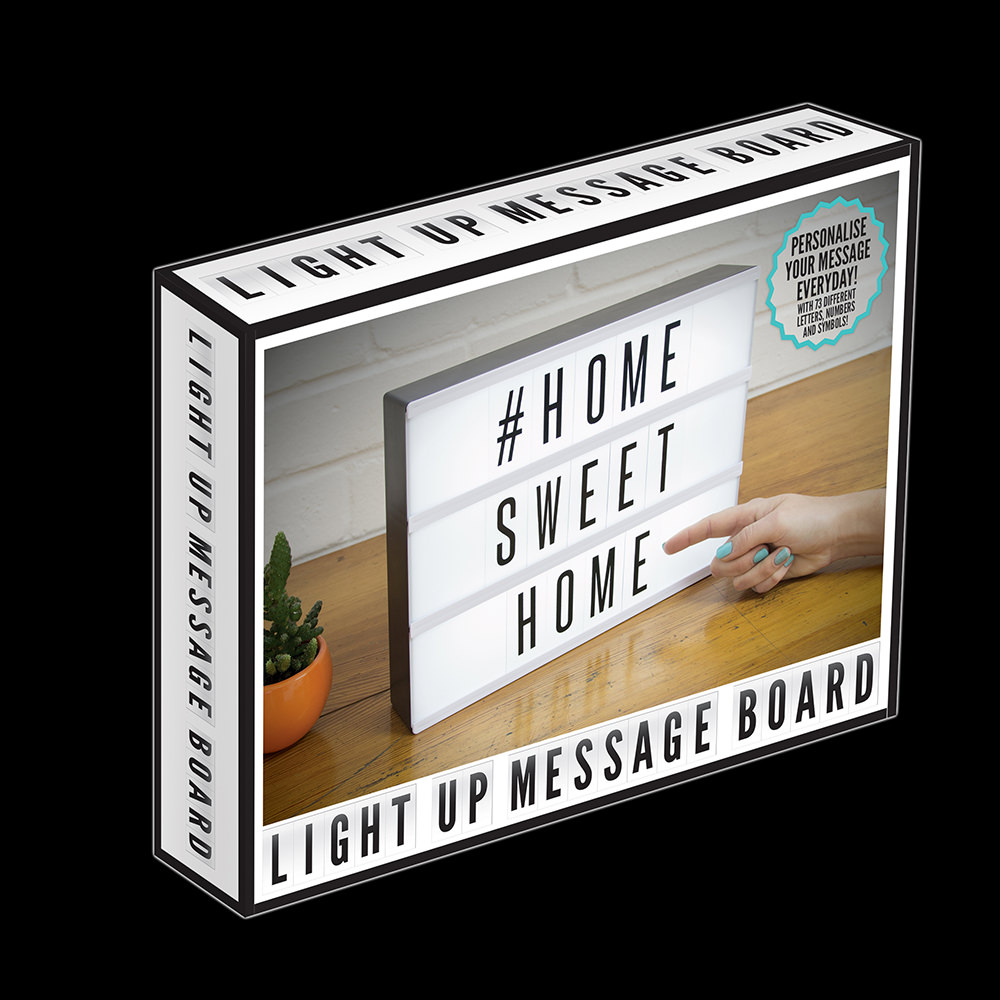 A4 Light Up Message Board