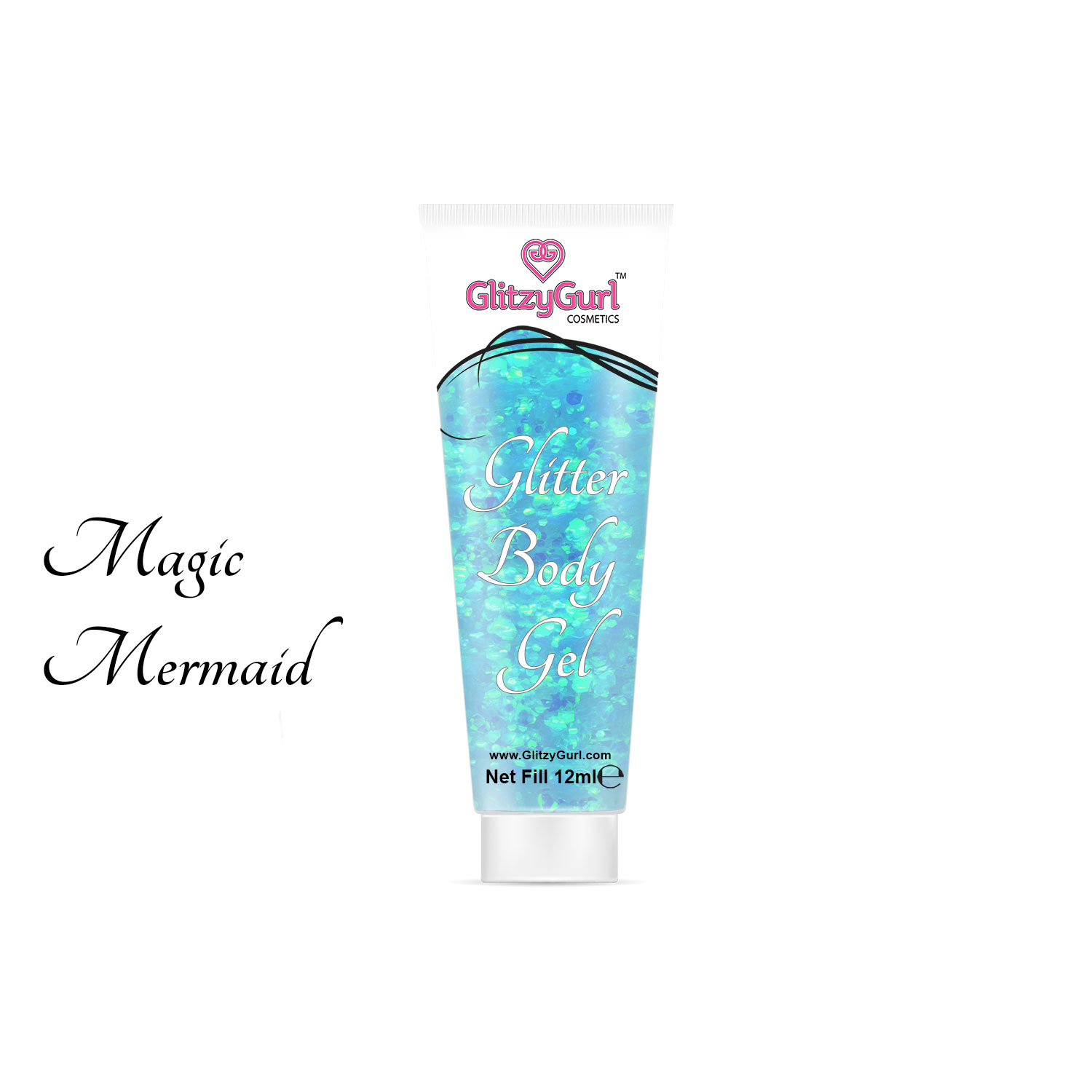 Glitter Gel 12ml Silver Make Up Unisex main image 0