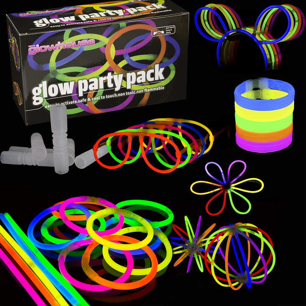 100 Glow Stick Party Pack-0