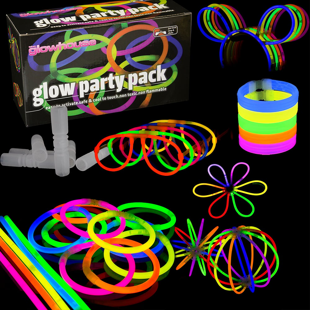 100 Glow Stick Party Pack