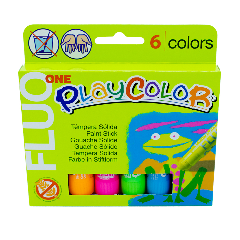 Playcolor Fluo Paint Sticks-