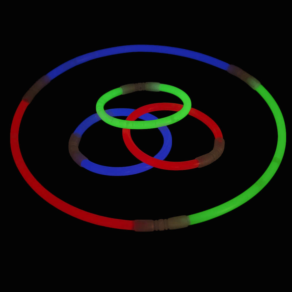 Individually Wrapped TRI Colour Necklaces-