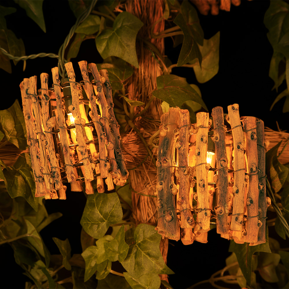 20 Decorative Twig Lantern Lights