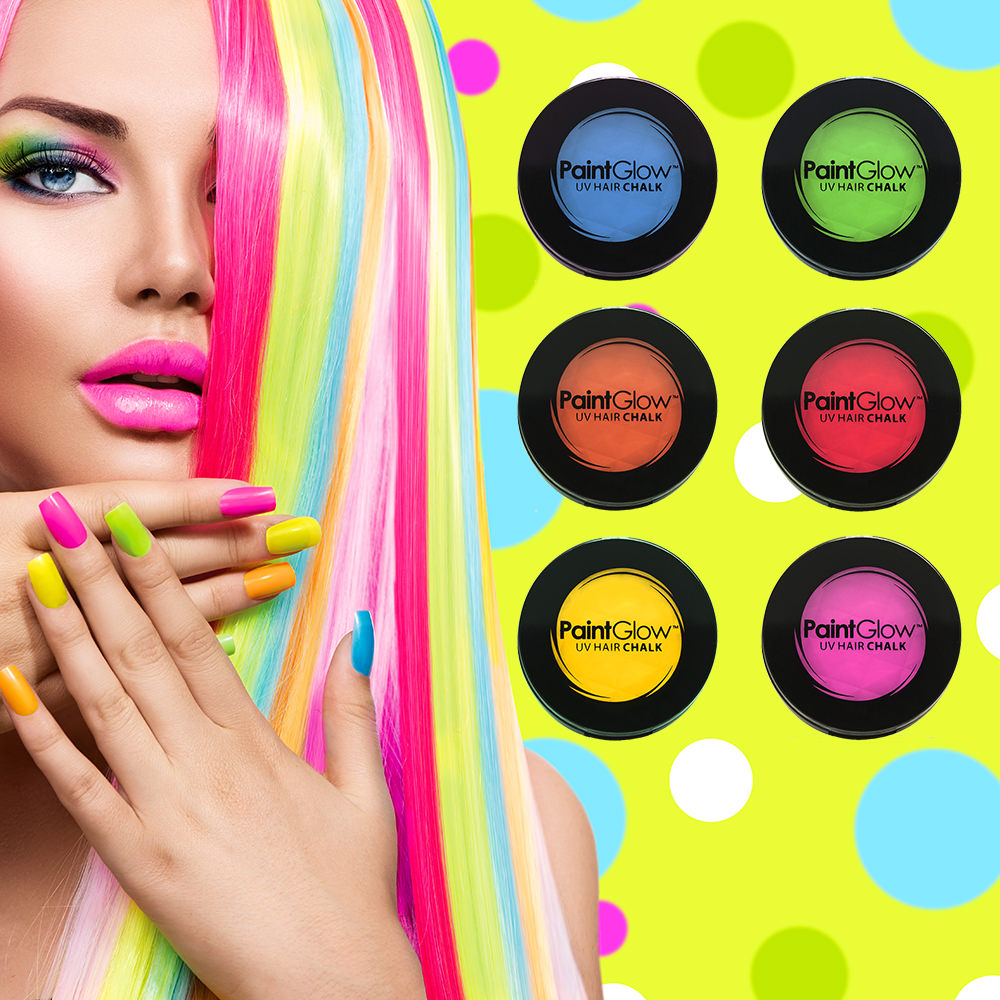 UV Neon Hair Chalk UV Neon Hair Chalk