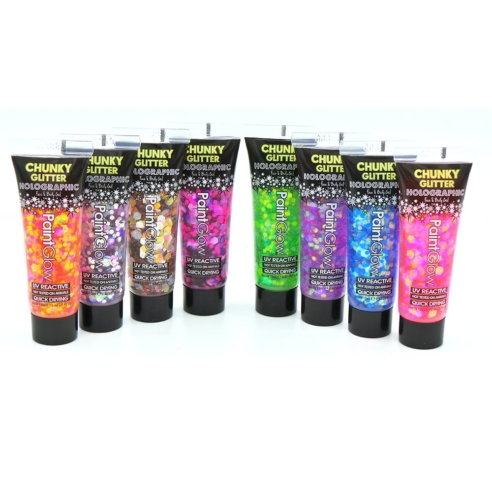 UV Chunky Holographic Glitter Gel-