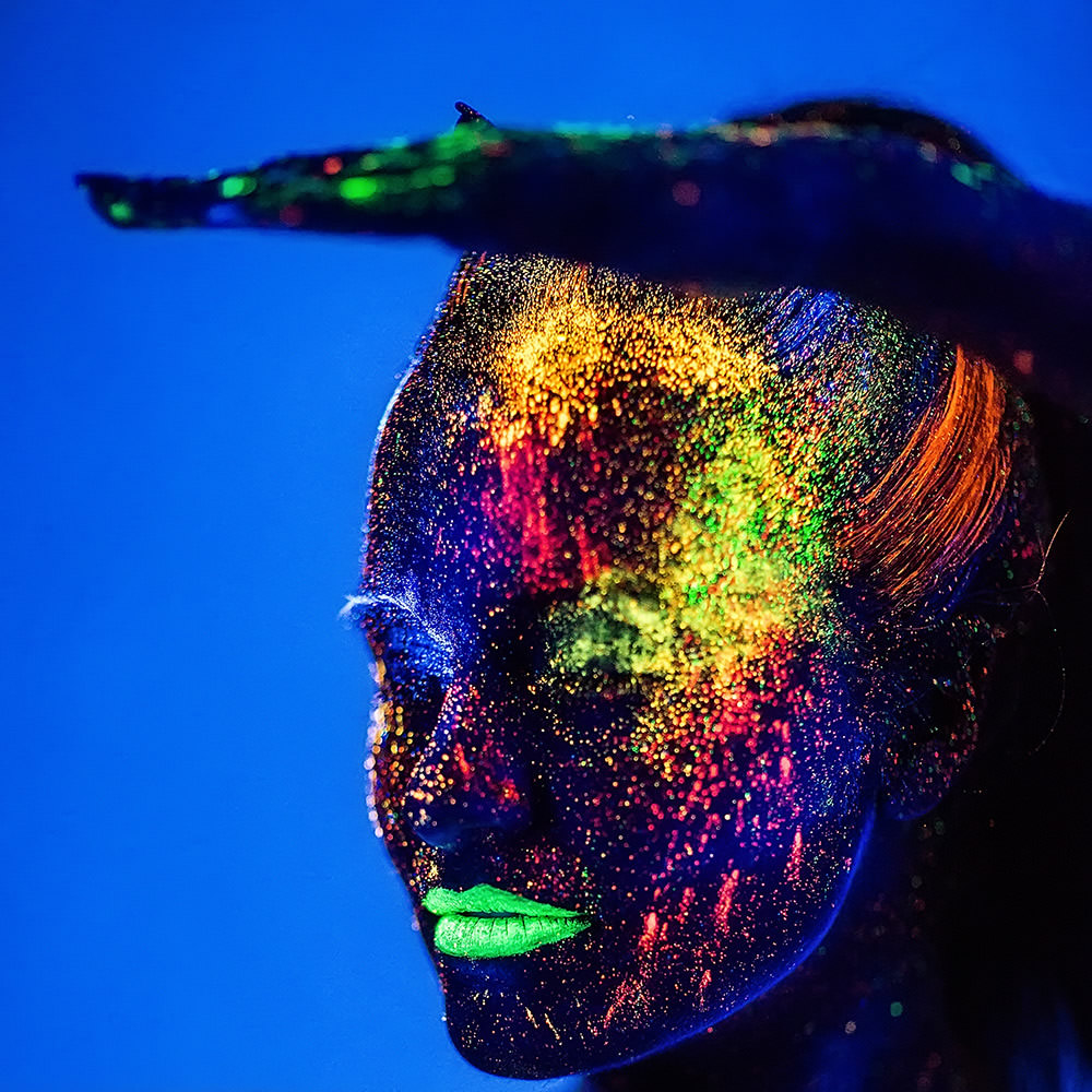 UV Neon Glitter Face Paint 13ml