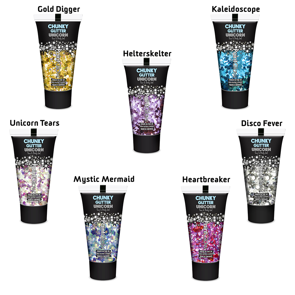 50ml Chunky Glitter Body Gel