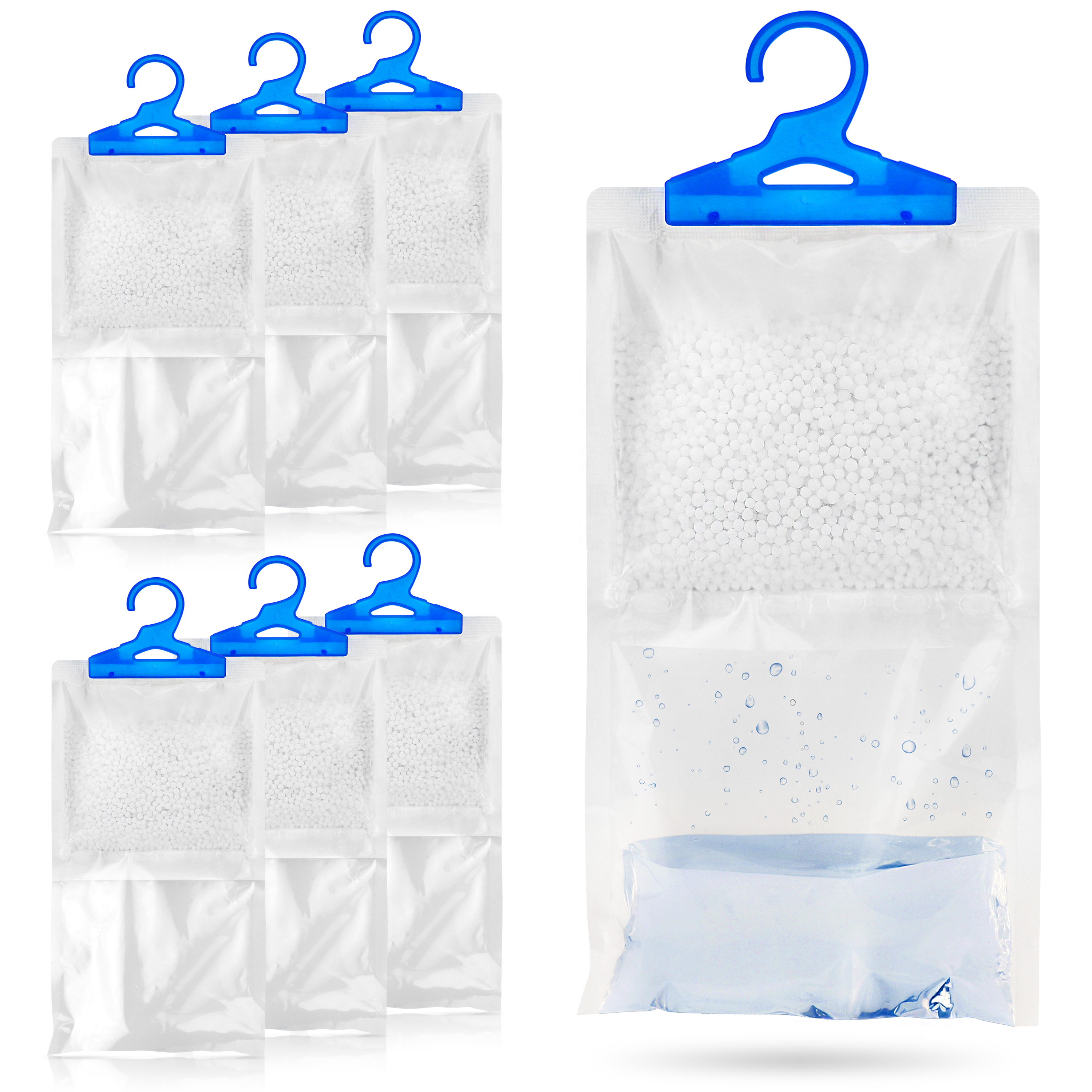 2 X Hanging Bag Moisture Absorber Closet Dehumidifier Fresh Scent Damp —  AllTopBargains