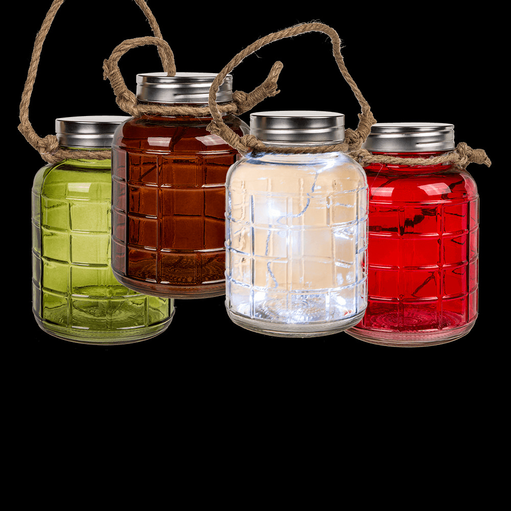Deco Glass With 5 LEDs-