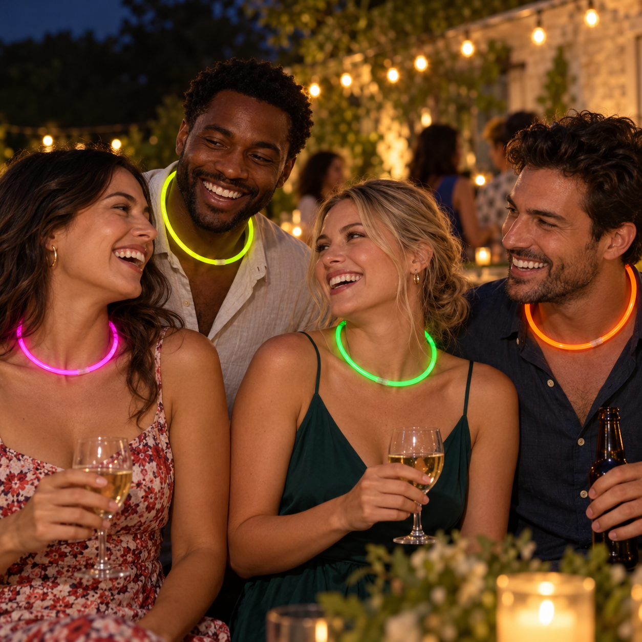 50 Pack of Glow Necklaces thumbnail 6