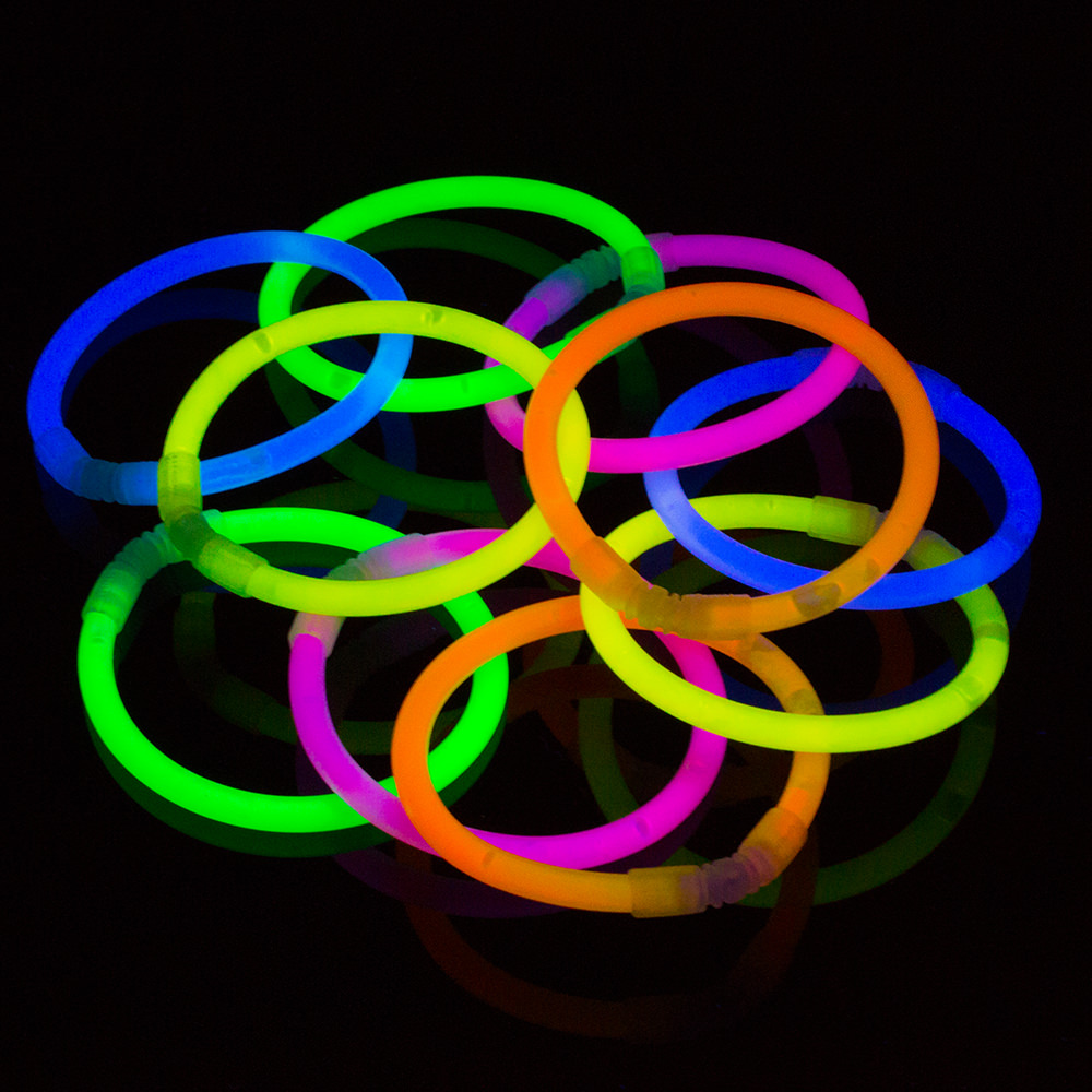 Led Sticks Bracelets Wristbands Glow In Dark Party Supplies - Temu