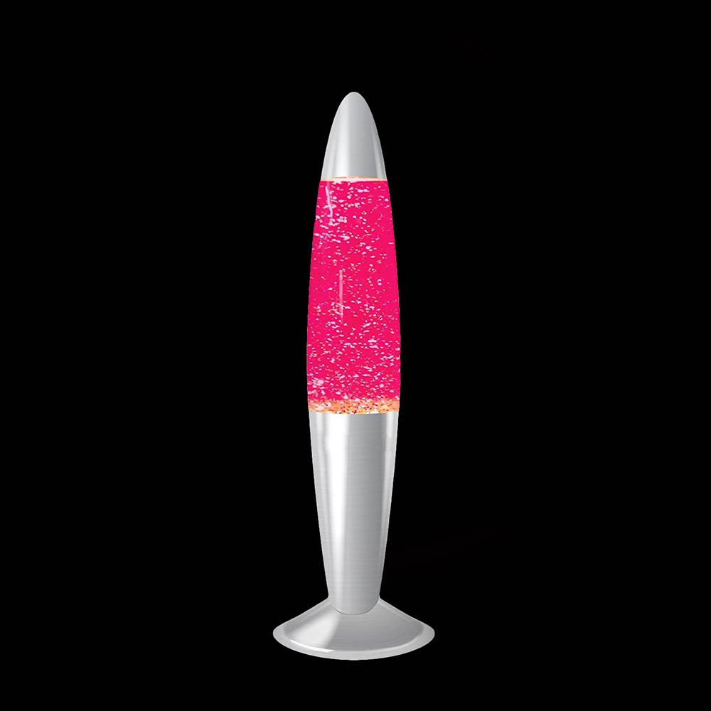 Pink Glitter Lava Lamp