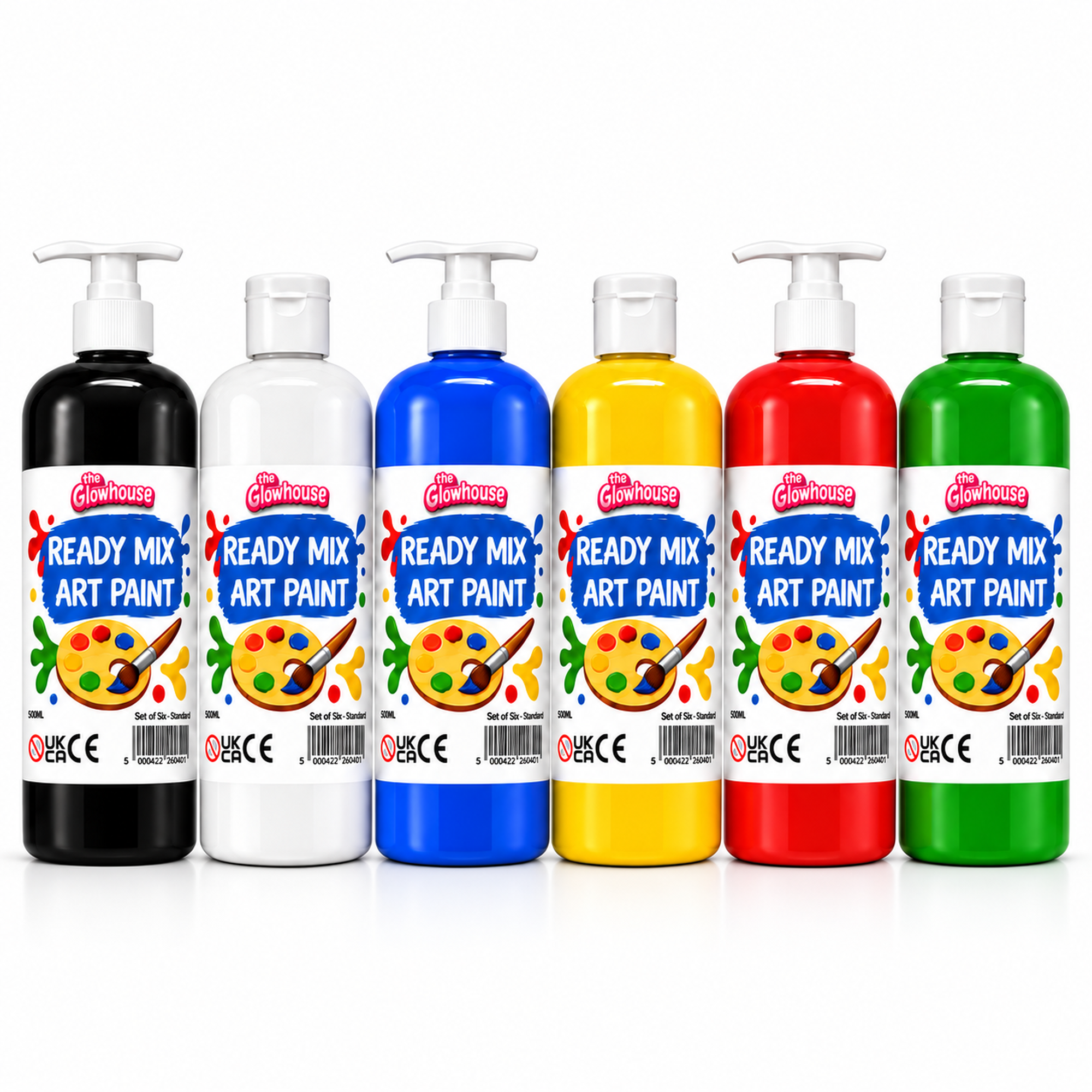 Glowhouse Art Paint 6 x 500ml product image 1