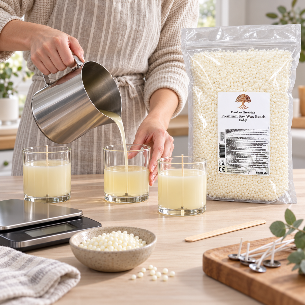 Soy Wax Pellets 2kg thumbnail 4