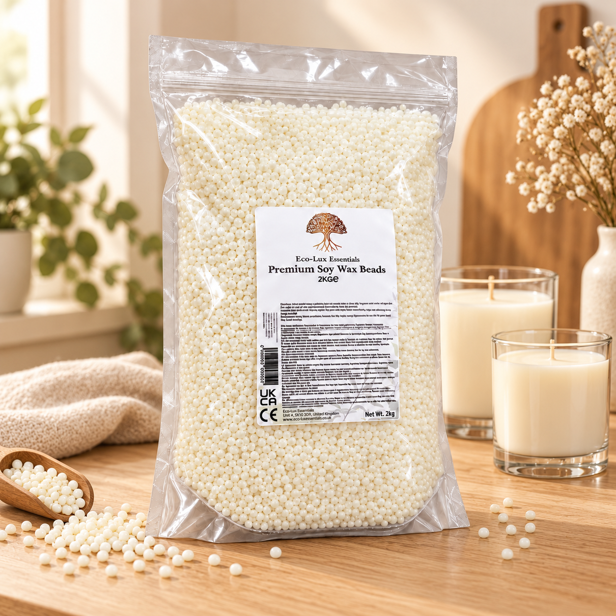Soy Wax Pellets 2kg thumbnail 5
