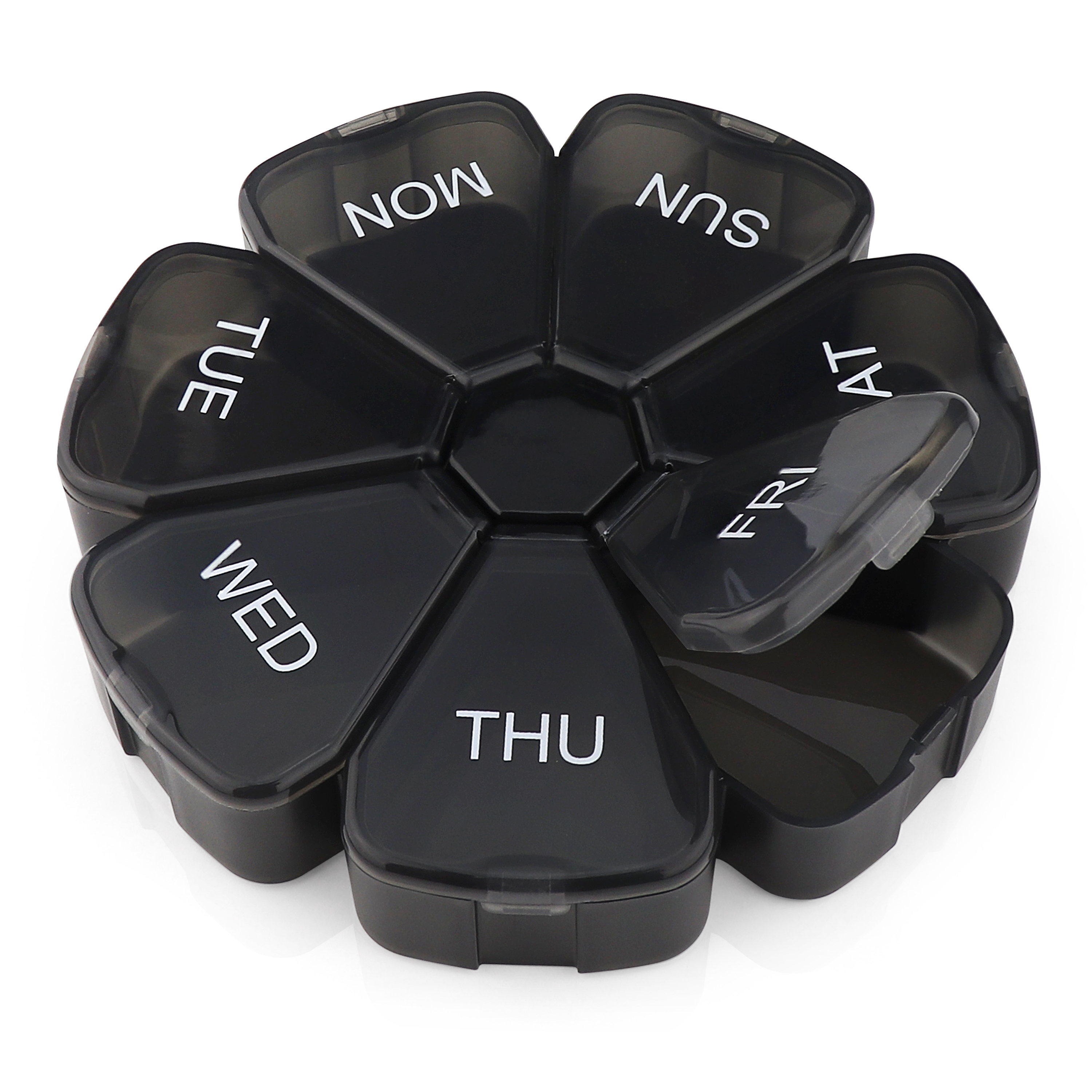 img-Round Black Pill Box-0